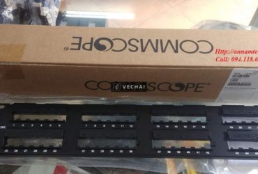 Thanh đấu nối Patch Panel COMMSCOPE AMP Cat5/Cat6/CAT6A  24,48 cổng có sẵn hàng