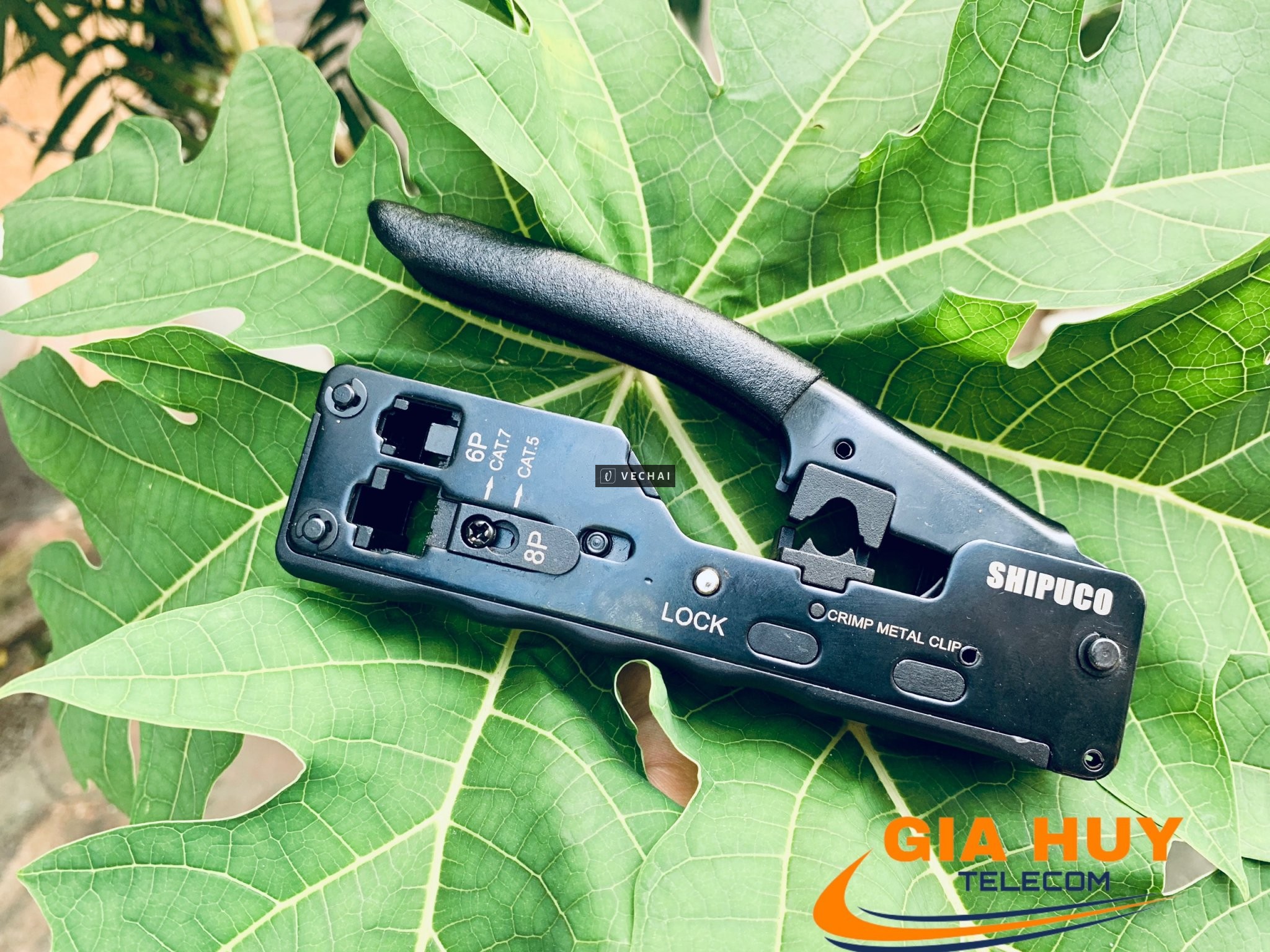Kìm bấm mạng đa năng Cat6A/Cat7/Cat8 Shipuco
