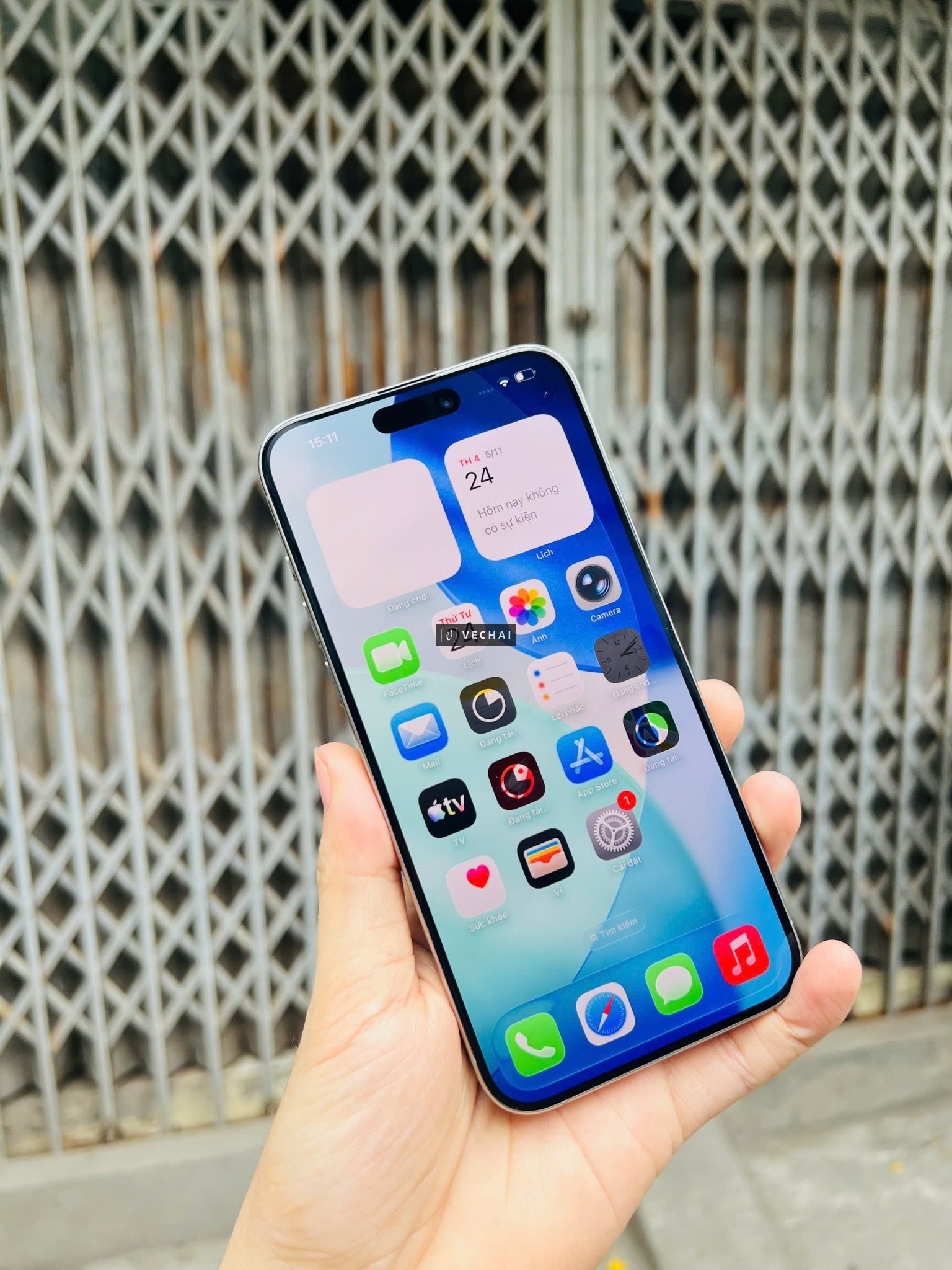 IPHONE 15 PRO MAX 512GB BẢN QUỐC TẾ ZP/A MÀU TITAN TỰ NHIÊN  – Bản 1 sim vật lý + 1 ESIM tiện lợi  –