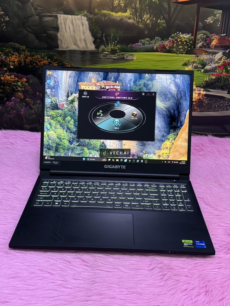 Laptop GIGABYTE Gaming G6 MF RC56 i7 13620H Ram 16GB SSD 512GB RTX 4050 6GB 16" WUXGA 165Hz