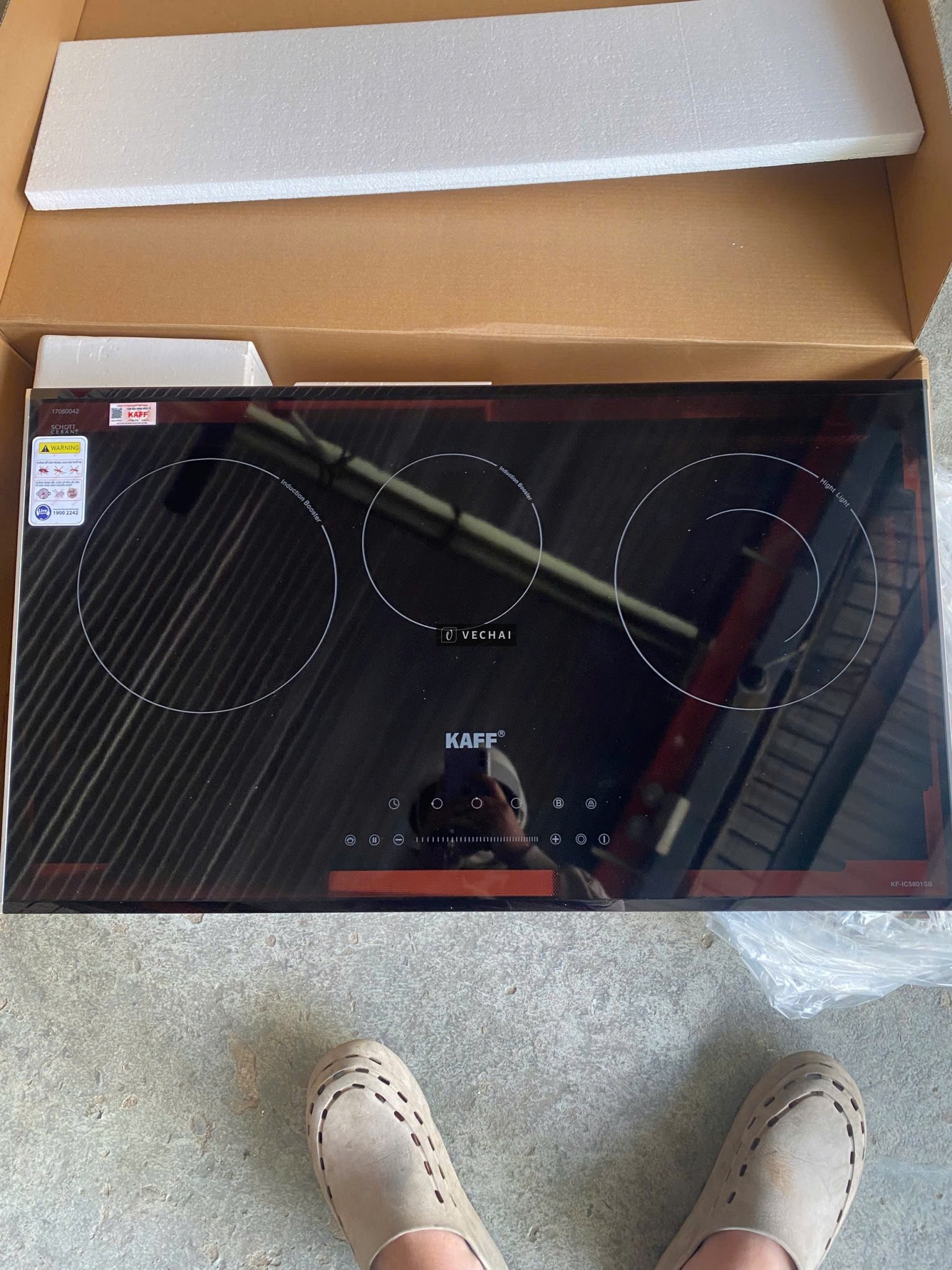 Bếp Điện Từ Kaff KF-IC5801SB