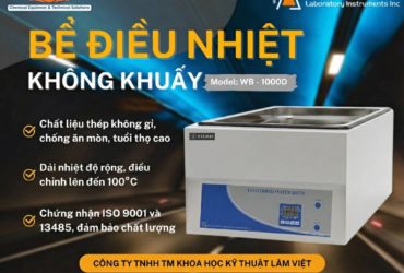 Bể điều nhiệt không khuấy kỹ thuật số Digisystem