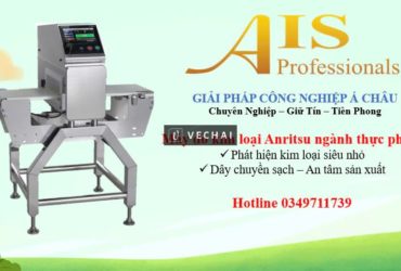 Máy dò kim loại Anritsu – Giải pháp kiểm tra kim loại độ nhạy cao cho sản xuất