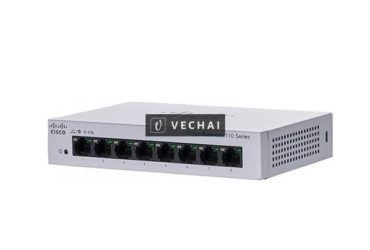 Thiết bị chuyển mạch Cisco CBS110-8T-D-EU