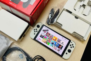 Nintendo switch OLED HACK THẺ 256GB FULLBOX cài sẵn game cho ae  – Máy đủ joycon với phụ kiện như ản