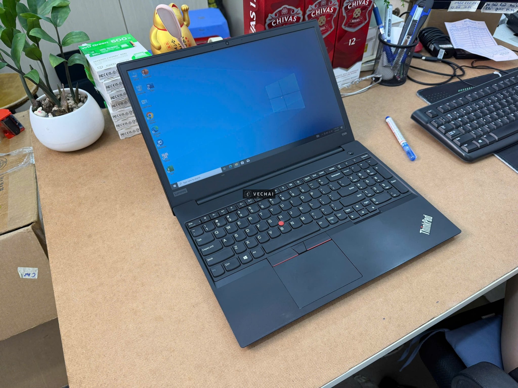 -Thinkpad E595   – Ryzen 5 3500U/ 8G/ 128G nvme/ FHD/ cam mic/ pin excellent 39k/ id 4799A