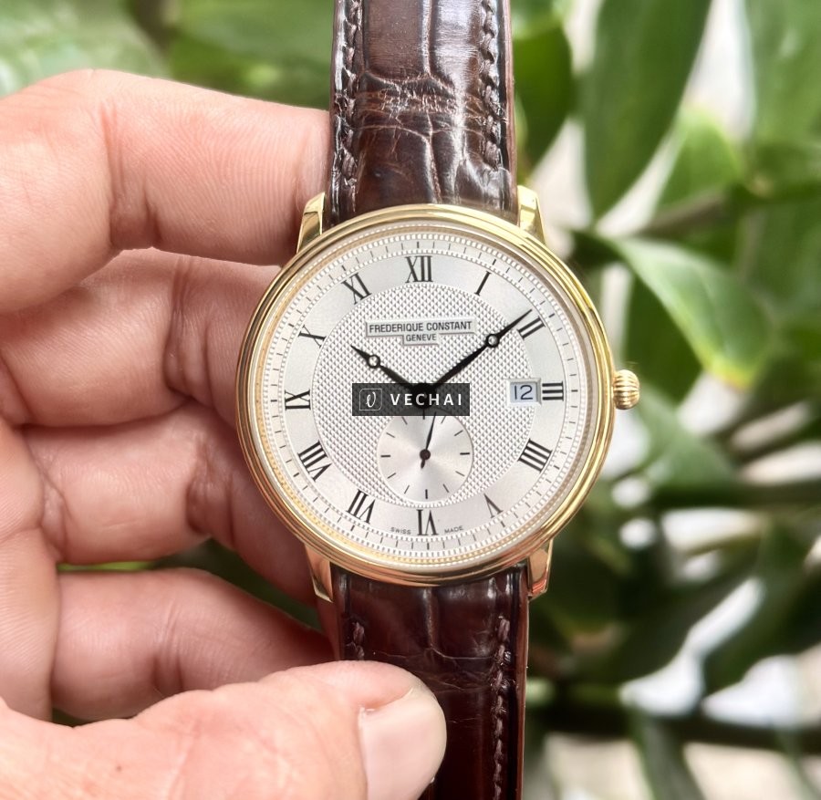 ĐH Nam Frederique Constant FC-245M5S5 Classic Slimline Gold – Size 39mm