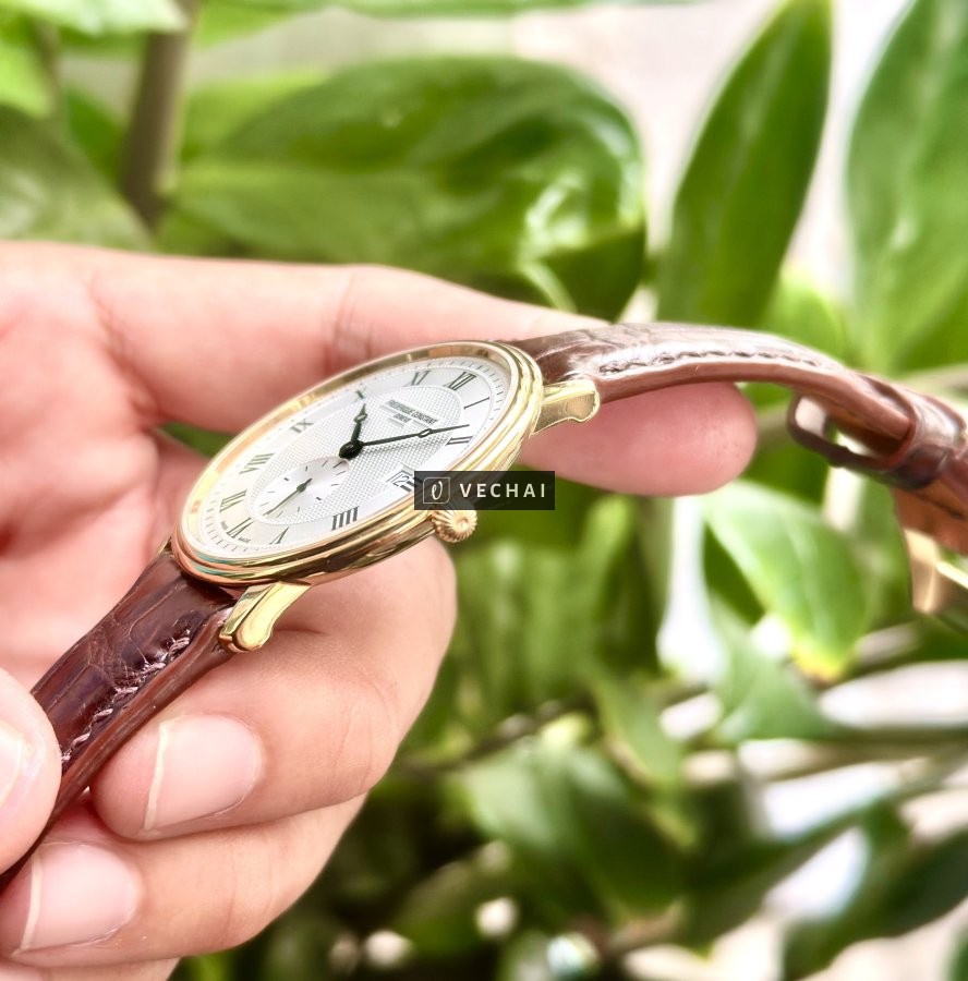 ĐH Nam Frederique Constant FC-245M5S5 Classic Slimline Gold – Size 39mm