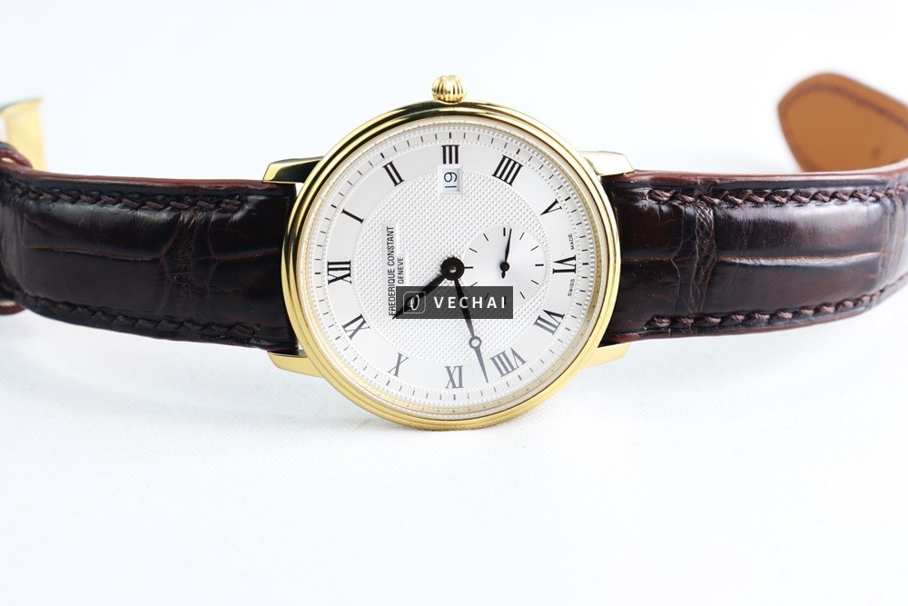 Frederique Constant FC-245M5S5 Classic Slimline Gold – Size 39mm siêu mỏng…