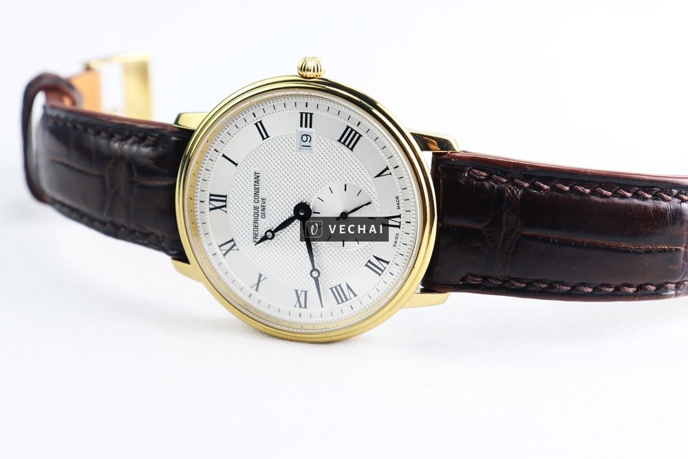 Frederique Constant FC-245M5S5 Classic Slimline Gold – Size 39mm siêu mỏng…
