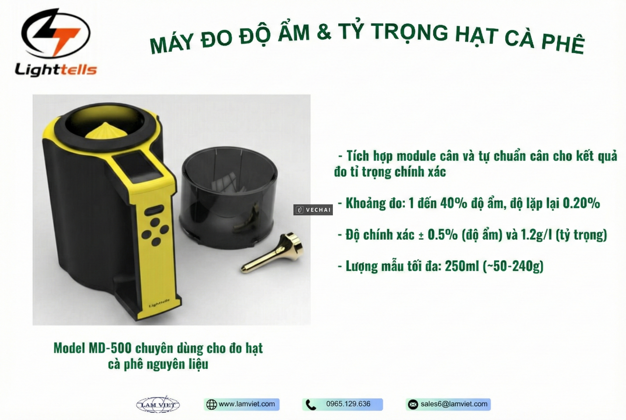 NÂNG TẦM CHẤT LƯỢNG CÀ PHÊ VIỆT VỚI CÔNG NGHỆ LIGHTTELLS