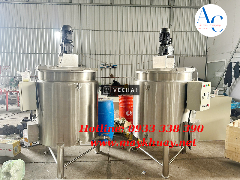 Bồn khuấy gia nhiệt 500 lít