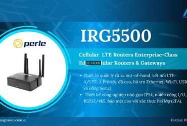 IRG5500 – Enterprise-Class Cellular LTE Router & Gateway