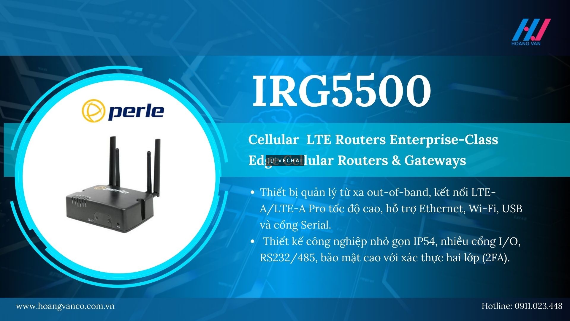 IRG5500 – Enterprise-Class Cellular LTE Router & Gateway