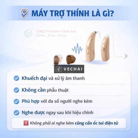 Giải pháp giúp nghe rõ hơn tại Thái Bình