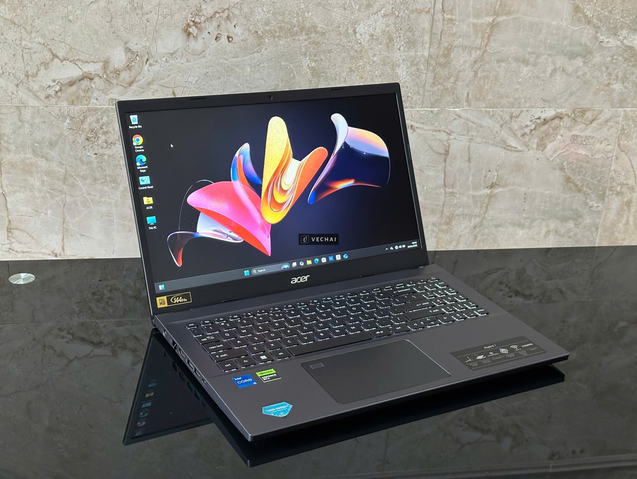 Acer Gaming Aspire 7 A715 76G 59MW i5-12450H, RAM 8GB, SSD 512GB, RTX 2050 4GB, 15.6" FHD_ 144Hz