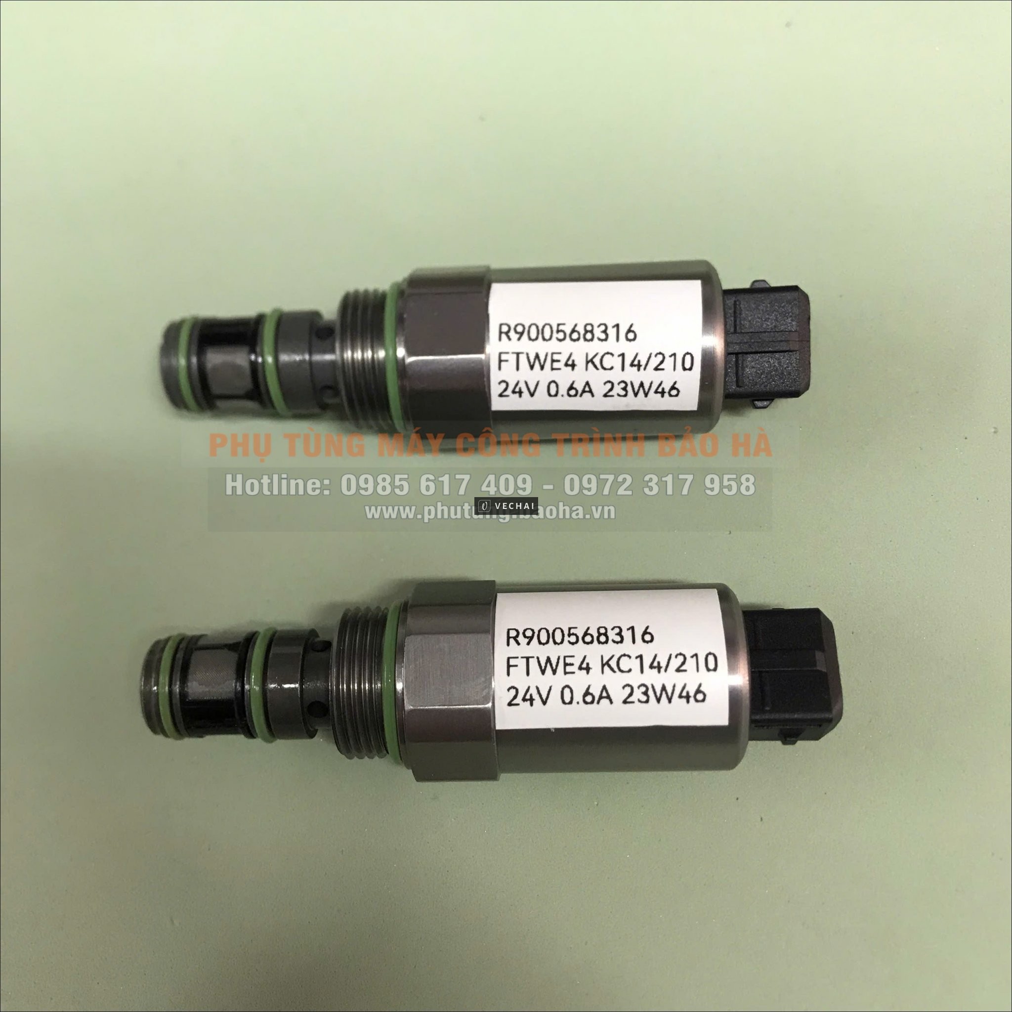 Van điện từ máy xúc R900568316 – Giải pháp điều khiển thủy lực ổn định, bền bỉ