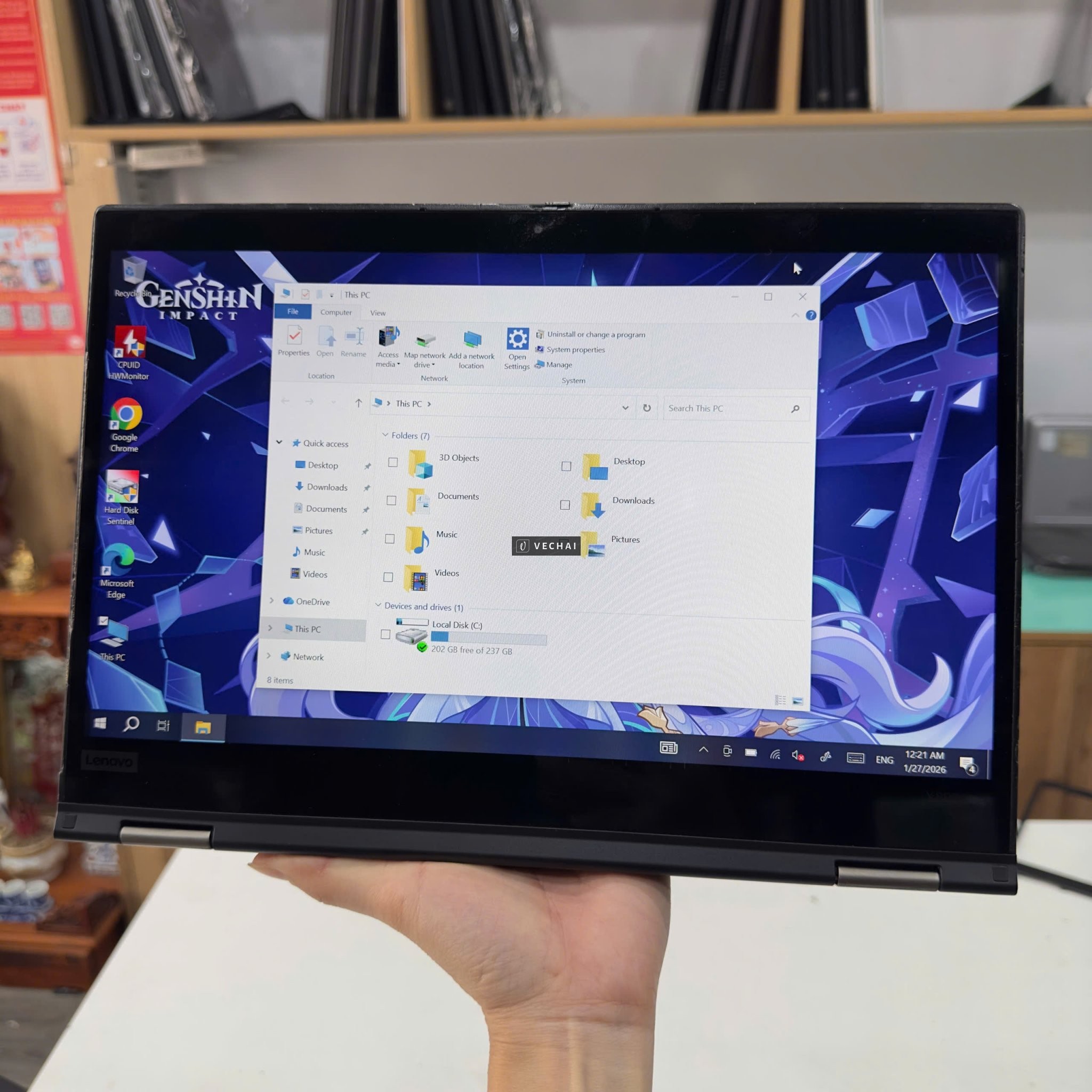 Lenovo ThinkPad X390 Yoga i5-8365U 14" 16G/256G