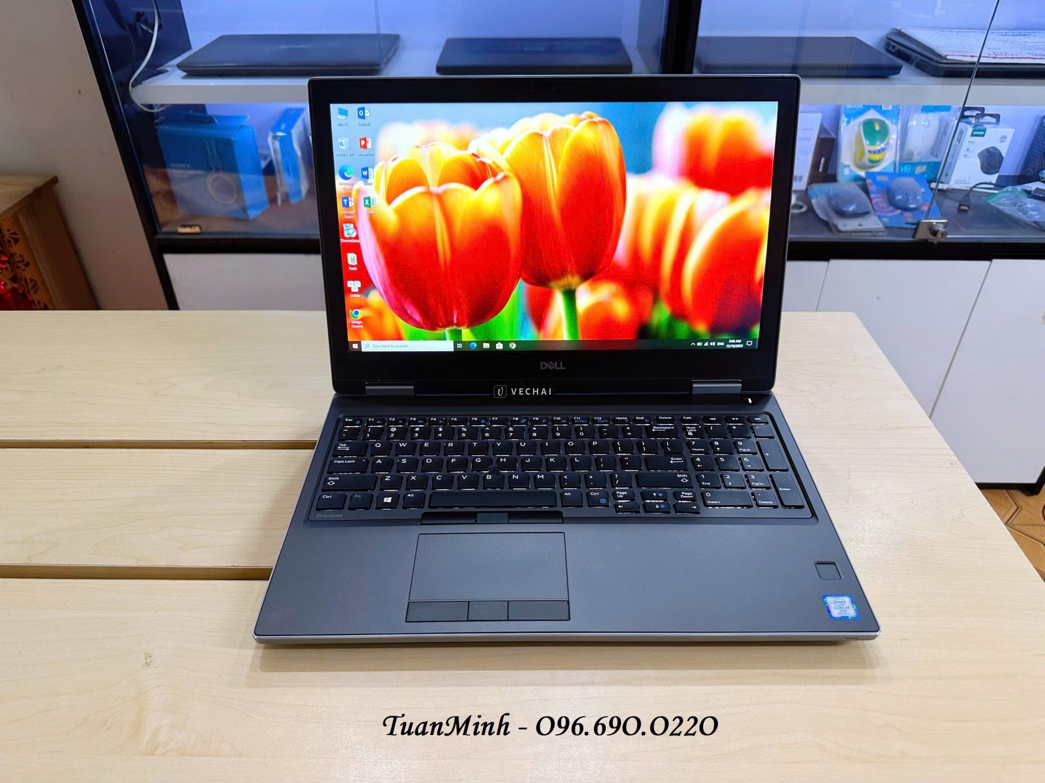DELL PRECISION 7540 BẢN VỎ NHÔM – WORKSTATION CAO CẤP | CORE i7-9850H | RTX 3000 6GB | RAM 16GB