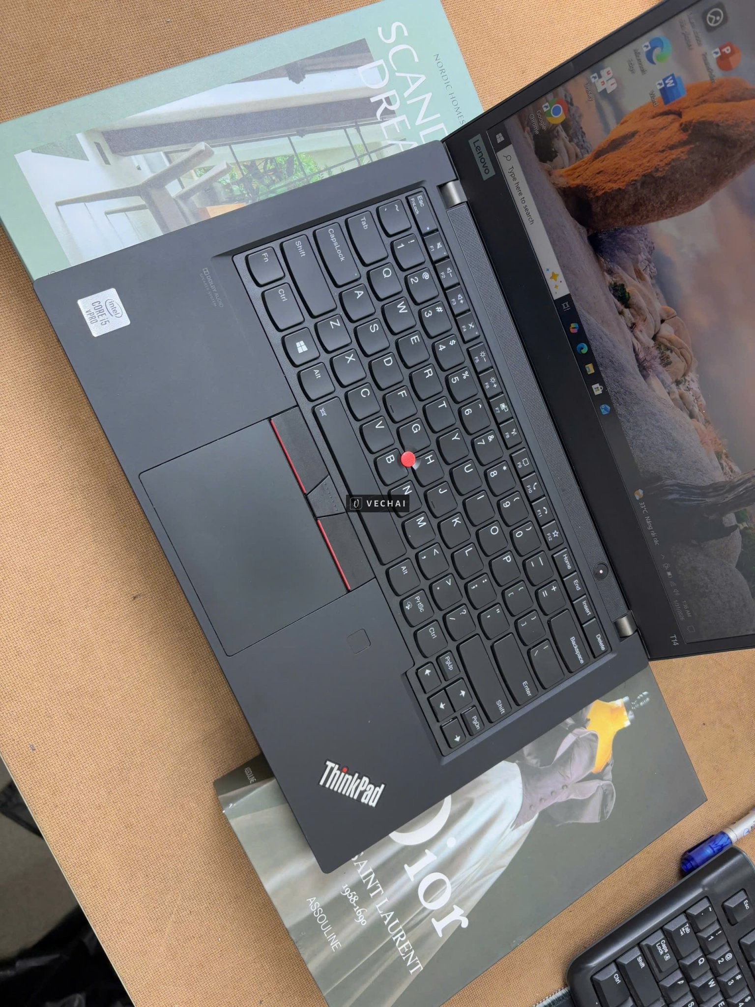Thinkpad T14 G1  i5 10310U/ 8GB/ 128NVMe/ FHD/ Cam Led Vân/ Pin Excellent 46k/ id 0749A/ vỏ xước