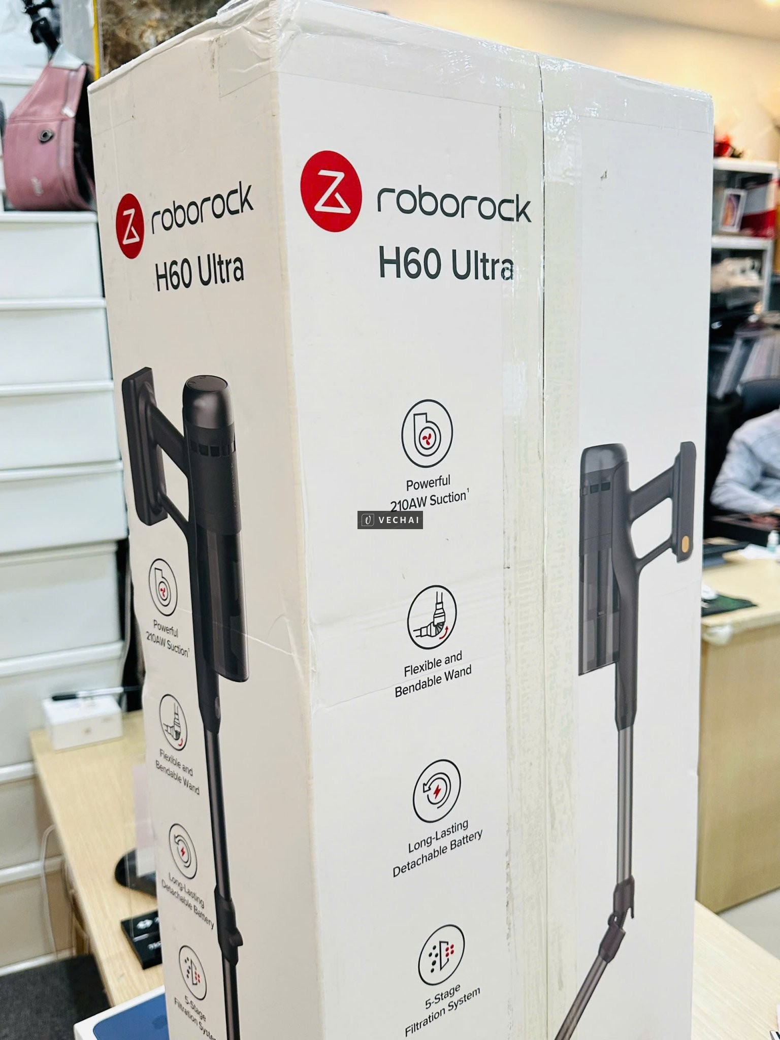 Máy Hút Bụi Roborock H60 Ultra Mới 100%  – Cầm tay không dây siêu tiện lợi – Cty thưởng tết mới 100%