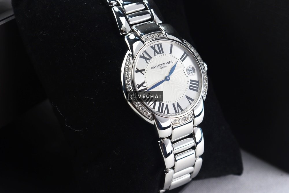 ĐH Nữ Raymond Weil Jasmine 5235-STS-00659; Niềng full Kim Cương; Size 35mm