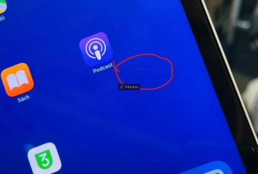 IPAD PRO 12.9 M2 256GB THANH LÝ RẺ CHO ANH EM SD  – Tình trạng trên màn hình có 1 vết xước nhỏ bên t