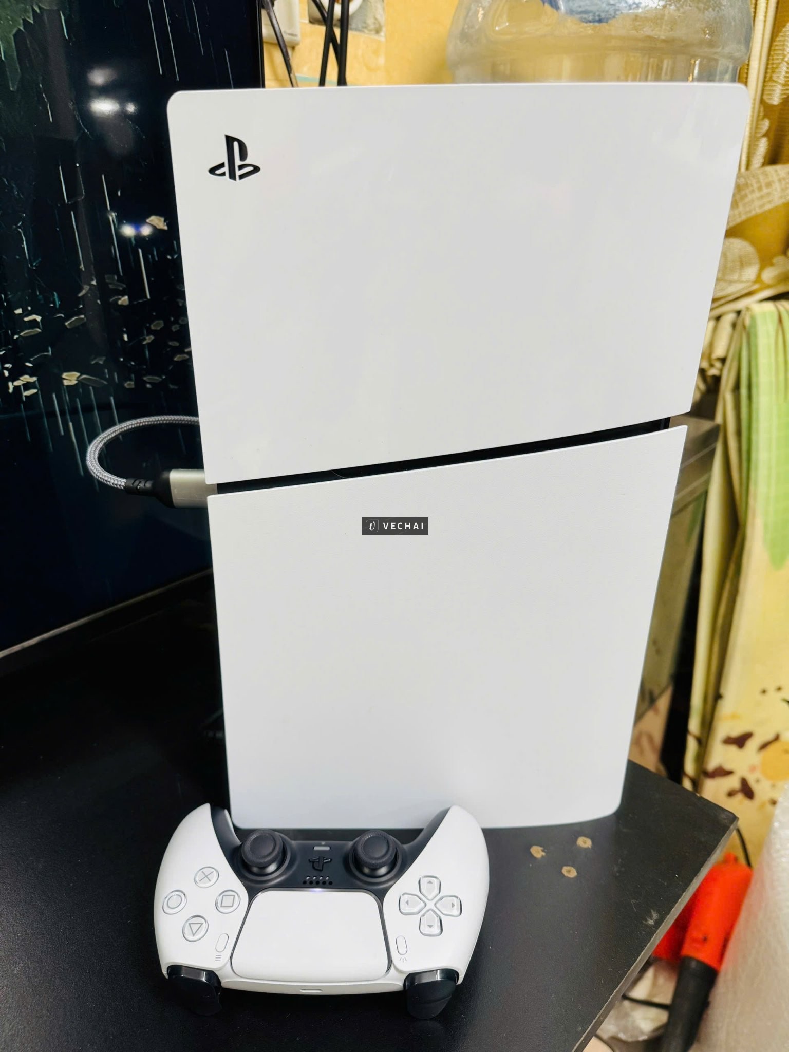 Ps5 Slim Bản đĩa hàng Chính Hãng Còn bảo hành tới 19.05.2026  – Máy đẹp kèm đĩa MK11 PS5 như hình ạ