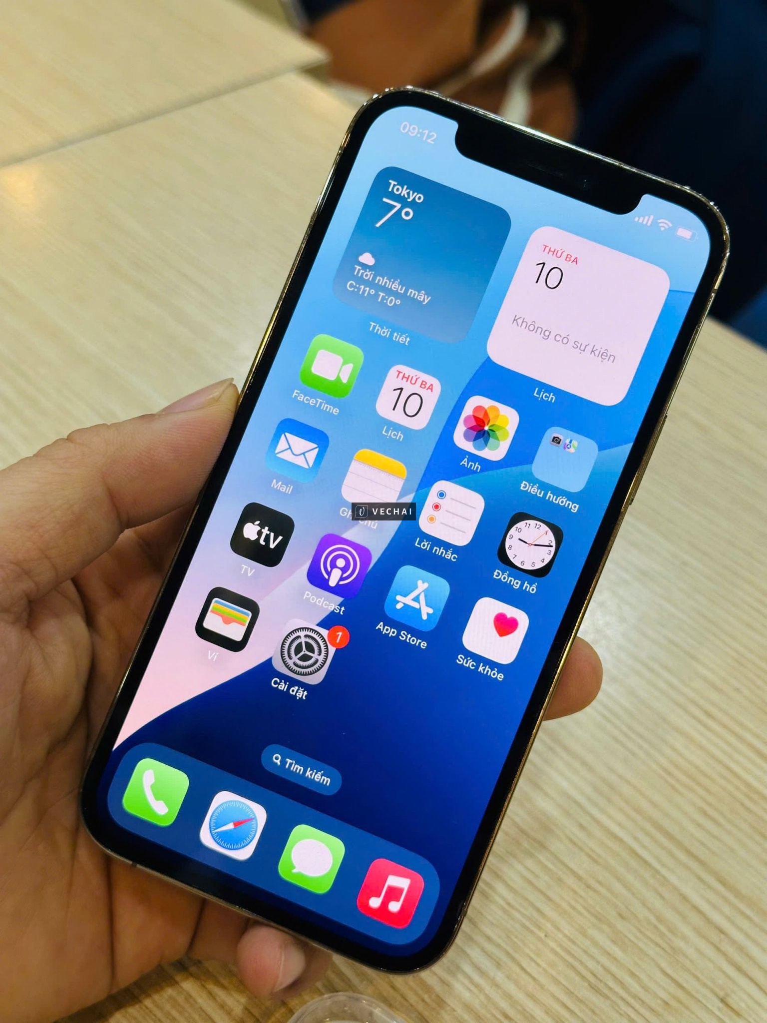 IPHONE 12 PRO 128GB GOLD QUỐC TẾ LẮP 2 SIM TIỆN LỢI NGUYÊN ZIN 100% – Máy nhỏ gọn, thích hợp cho nhữ