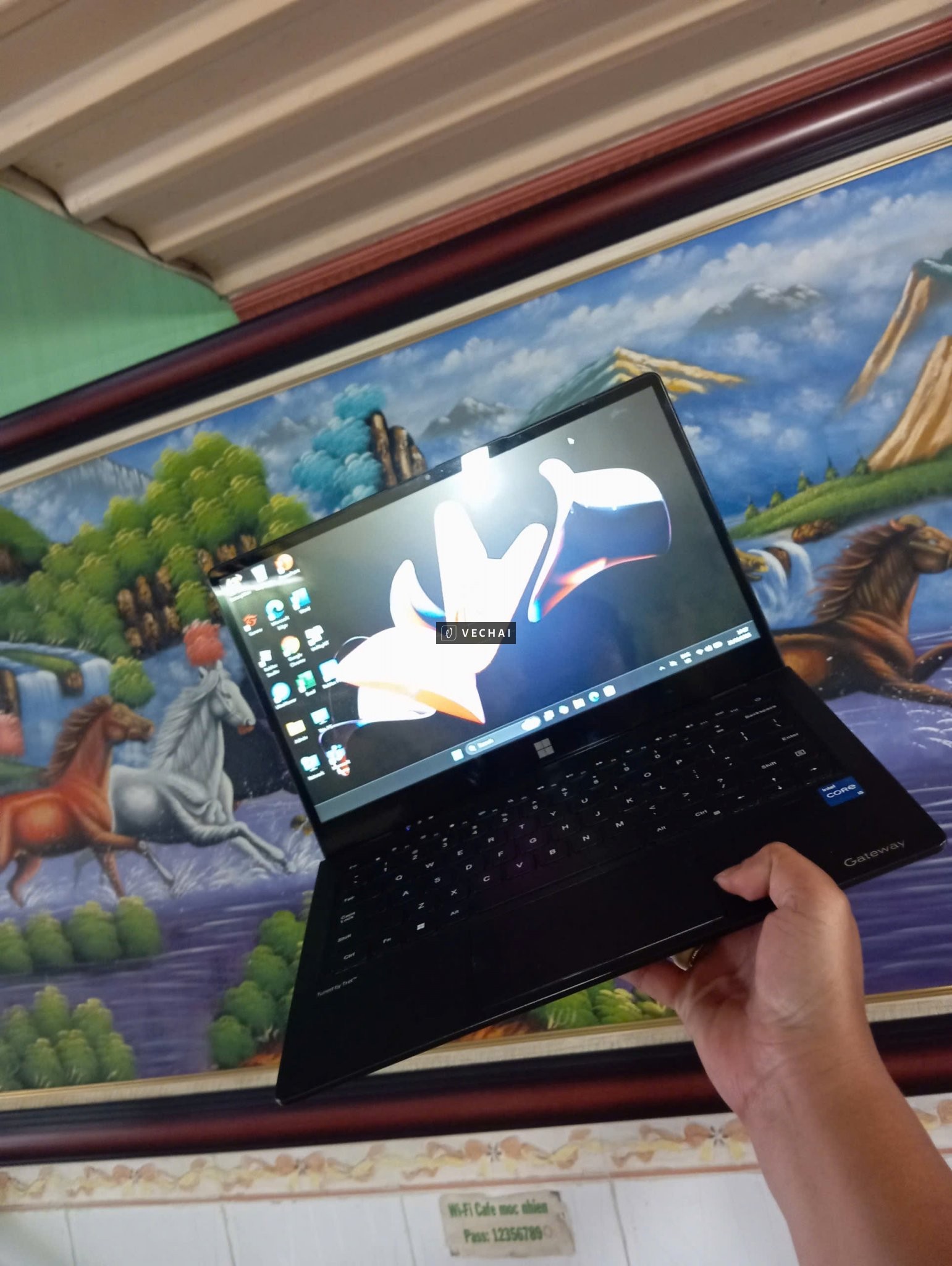 Laptop GATEWAY ULTRA SLIM 2022 i5 -1235U Ram 8GB SSD NVME 256GB 14" FHD Cảm ứng