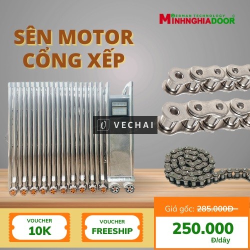Dấu hiệu nhận biết sên cổng xếp bị hỏng
