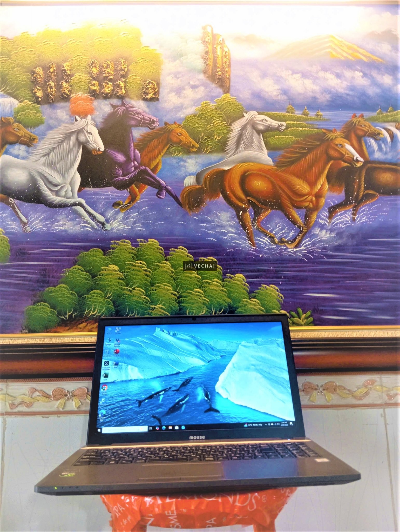 Laptop Gaming Mouse W656 I7 6700HQ Ram 8GB SSD Nvme 256GB VGA GTX 950M 2GB 15.6" FHD