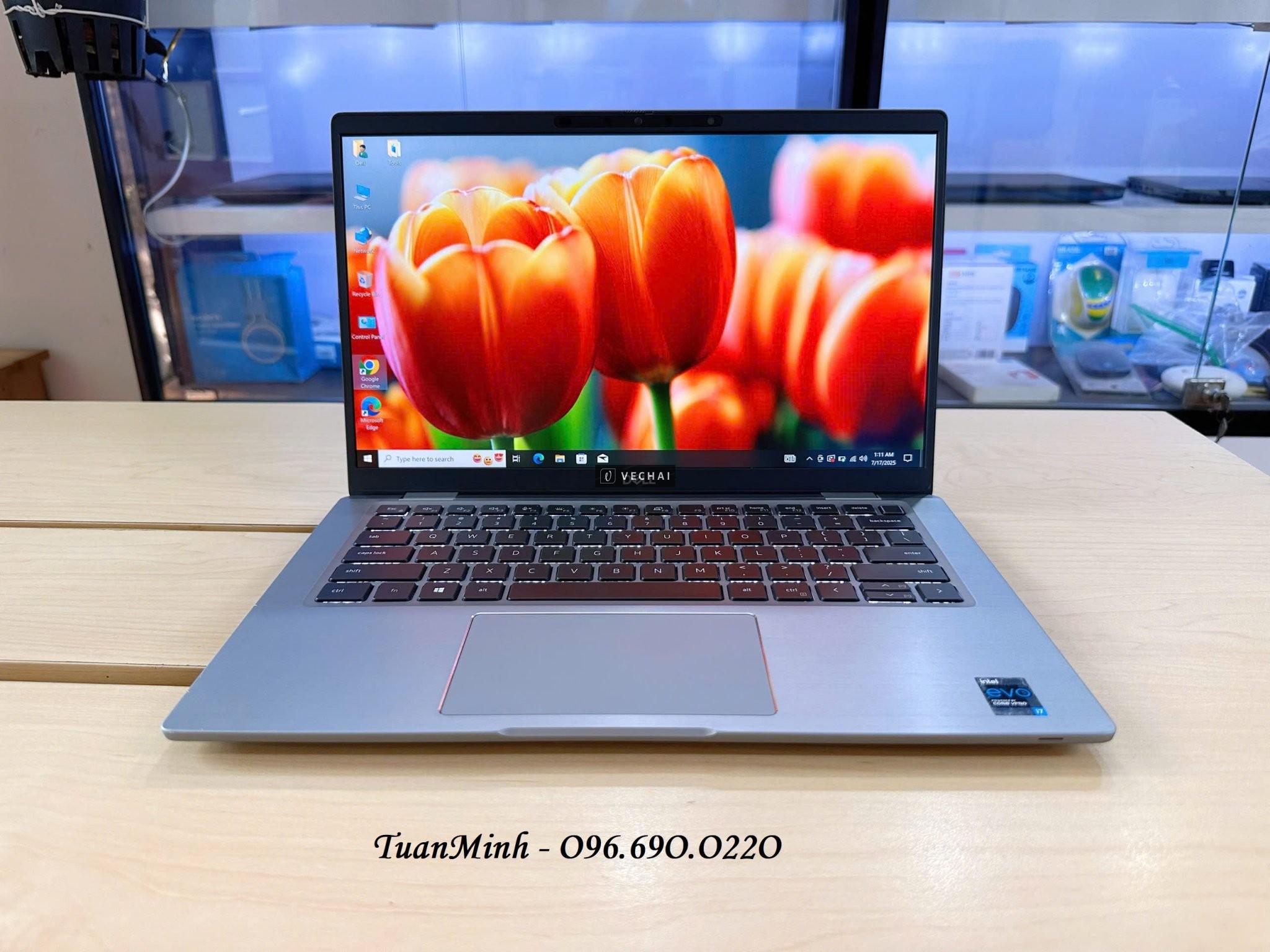 Dell Latitude 7420 bản Nhôm – Core i7 1165G7 – RAM 16GB – SSD 256GB – màn hình 14 inch FULL HD