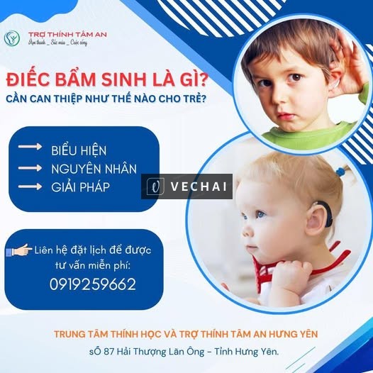 Điếc bẩm sinh là gì? Cần can thiệp thế nào cho trẻ?