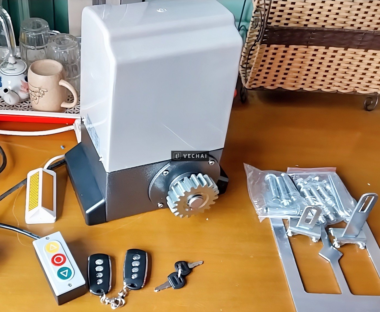 Motor kéo giếng trời – motor mái kéo ô giếng trời lấy sáng