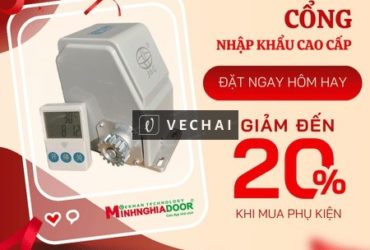 Motor cửa cổng nhập khẩu cao cấp chất lượng Minh Nghĩa 2025