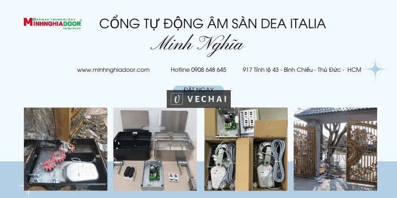 Motor cửa cổng nhập khẩu cao cấp chất lượng Minh Nghĩa 2025