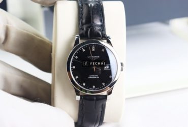 ĐH Nữ Longines Record L2.321.4.57.2 Chronometer; Cọc số Kim Cương; Size 30mm