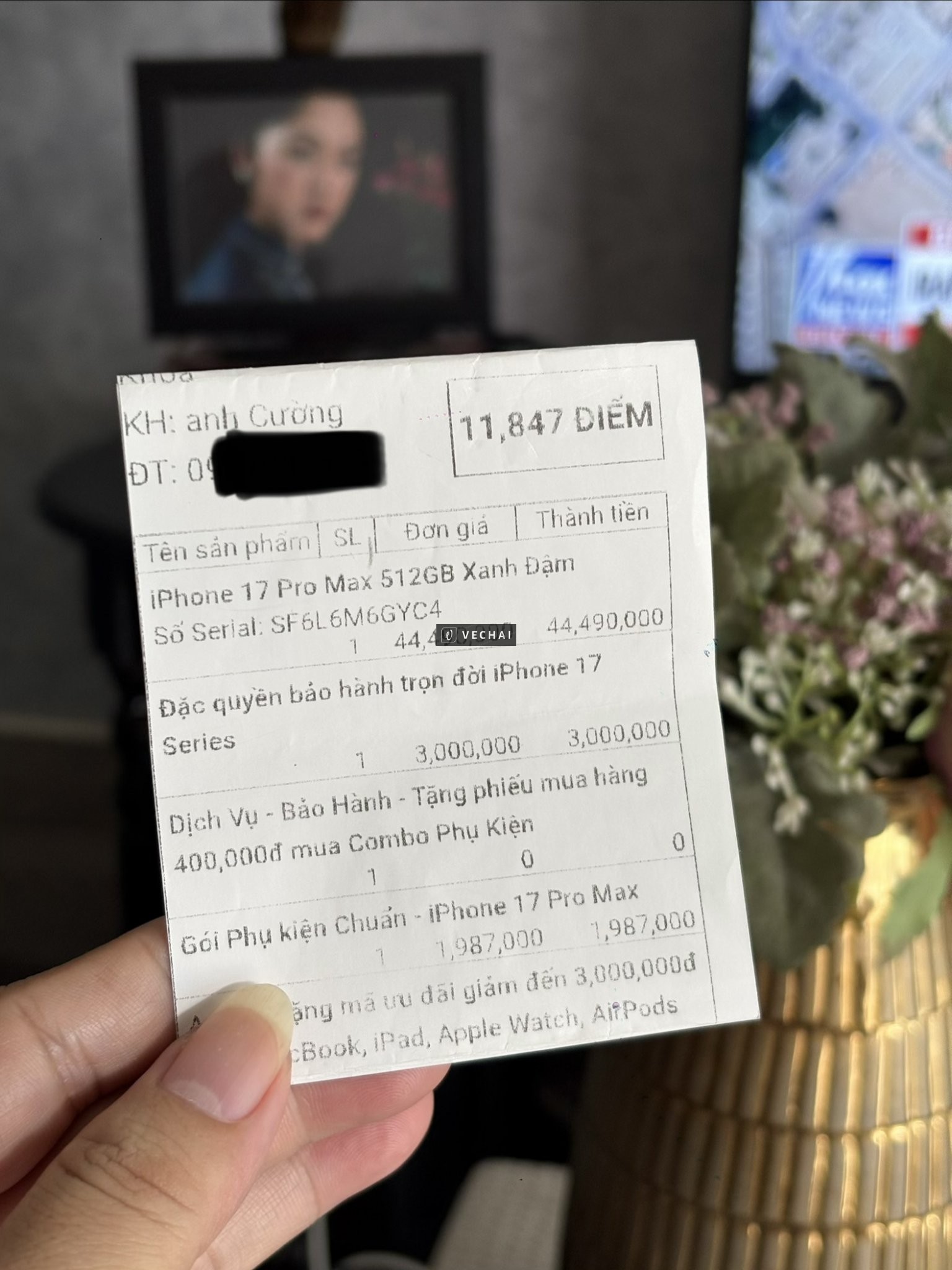 17 Pro max 512G VN BH FPT Trọn Đời 17 Tháng…