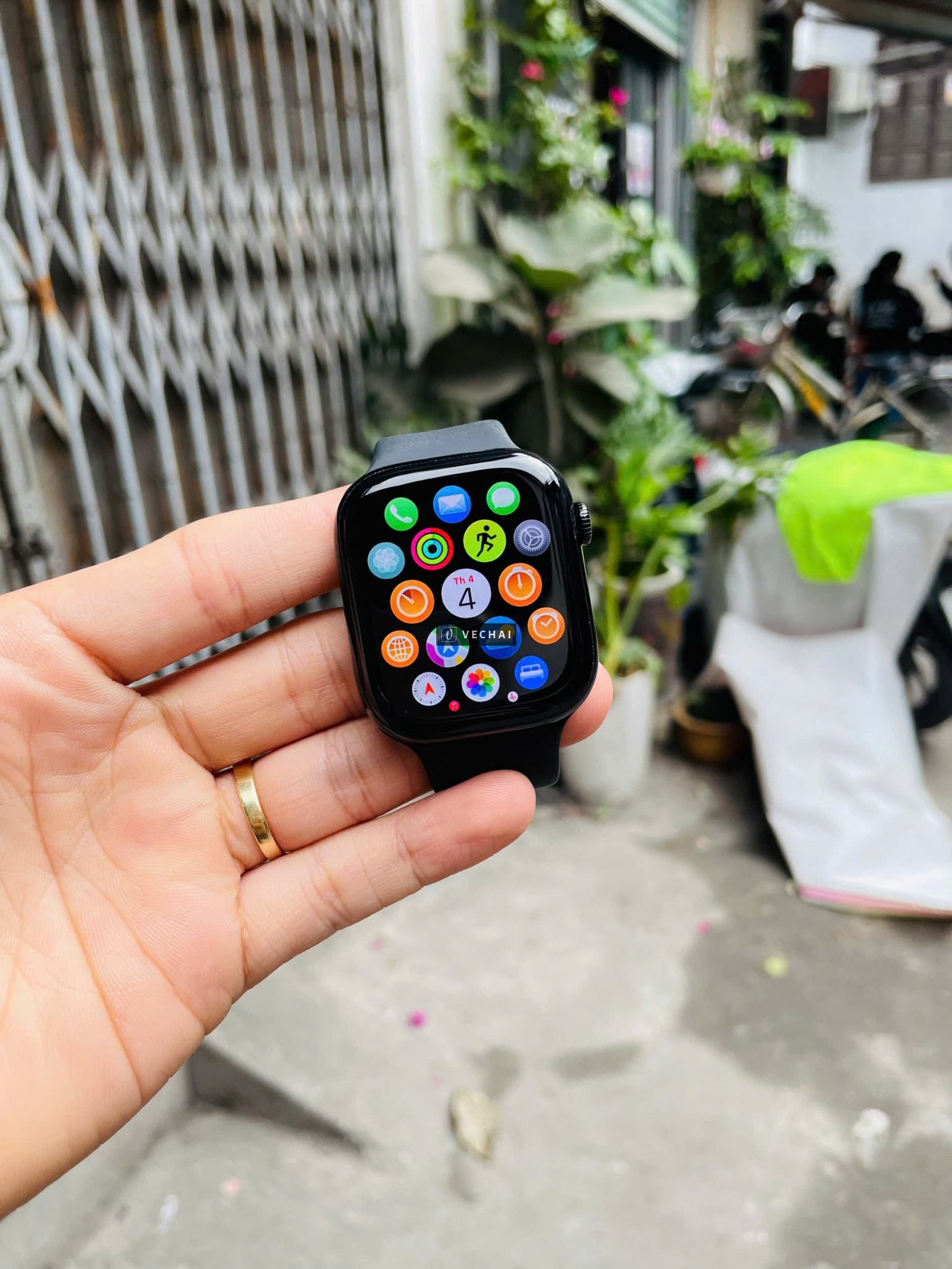 APPLE Watch S10 SIZE 46mm Nhôm Jetblack LTE eSIM độc lập – Ngoại hình đồng hồ còn đẹp 99% – Pin cao
