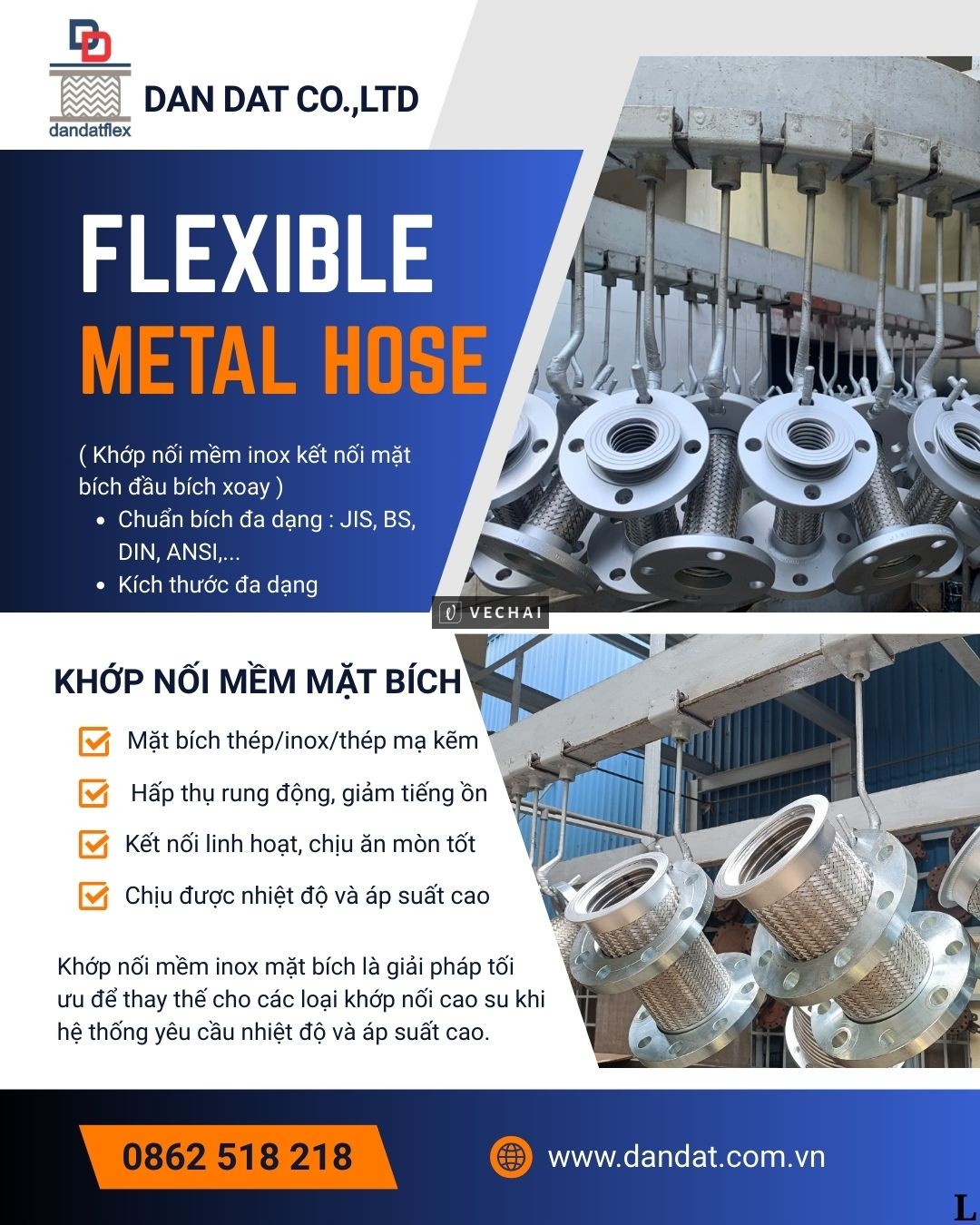 KHỚP NỐI MỀM DÂN ĐẠT “BÍ QUYẾT BẢO VỆ ĐƯỜNG ỐNG KHỎI RUNG LẮC"/khop-noi-mem-inox