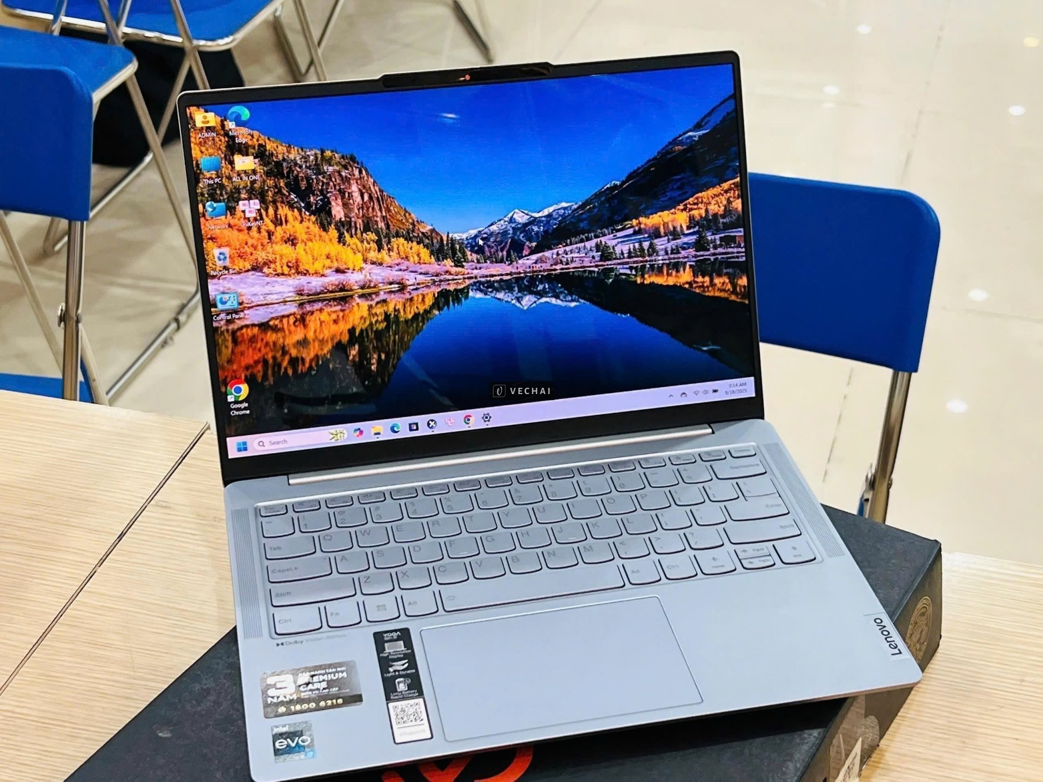 Lenovo Yoga Slim 6 Core i7-13700H 16GB 512GB 14' OLED BH dài 28.02.2027 fullbox  – Hàng chính hãng m