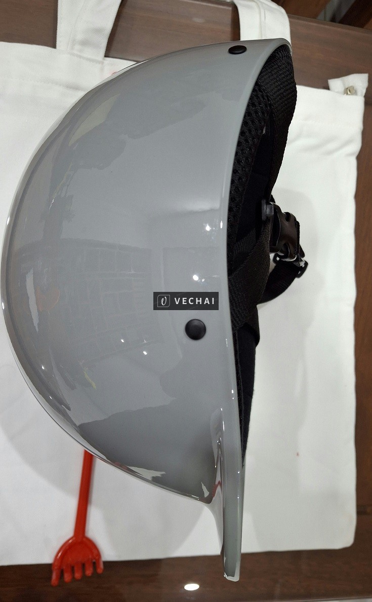 Thanh lý mũ bảo hiểm nửa đầu Asia A08 màu xám xi măng