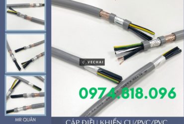 Tiêu điểm: Cáp tín hiệu điều khiển 8 lõi Rvv, Rvvp