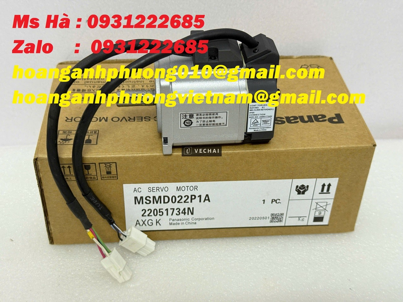 Thiết bị điện công nghiệp – servo Panasonic MSMD022P1A