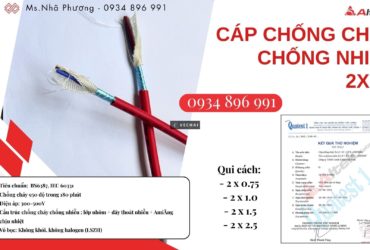 Cáp Chống Cháy Chống Nhiễu 2×0.75mm² Altek Kabel – Phân Phối Đà Nẵng, Huế, Quảng Trị