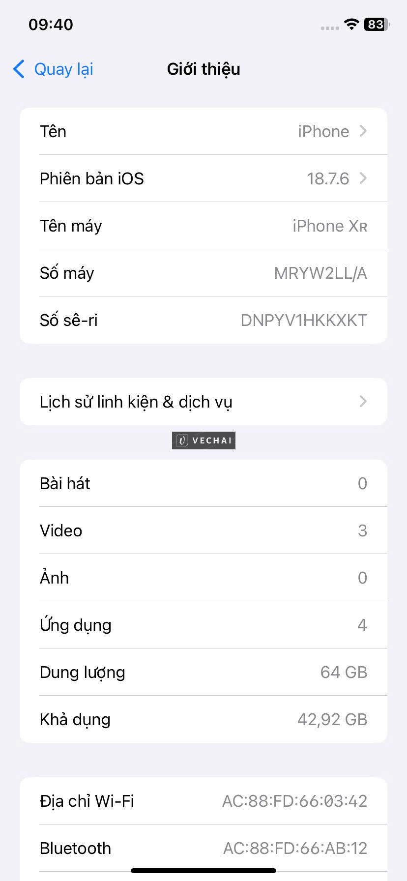 IPHONE XR 64GB LẮP ĐC 2 SIM SIÊU TIỆN LỢI – Pin đc thay mới 100% – bản quốc tế Tiện lợi lắp đc 2 sim