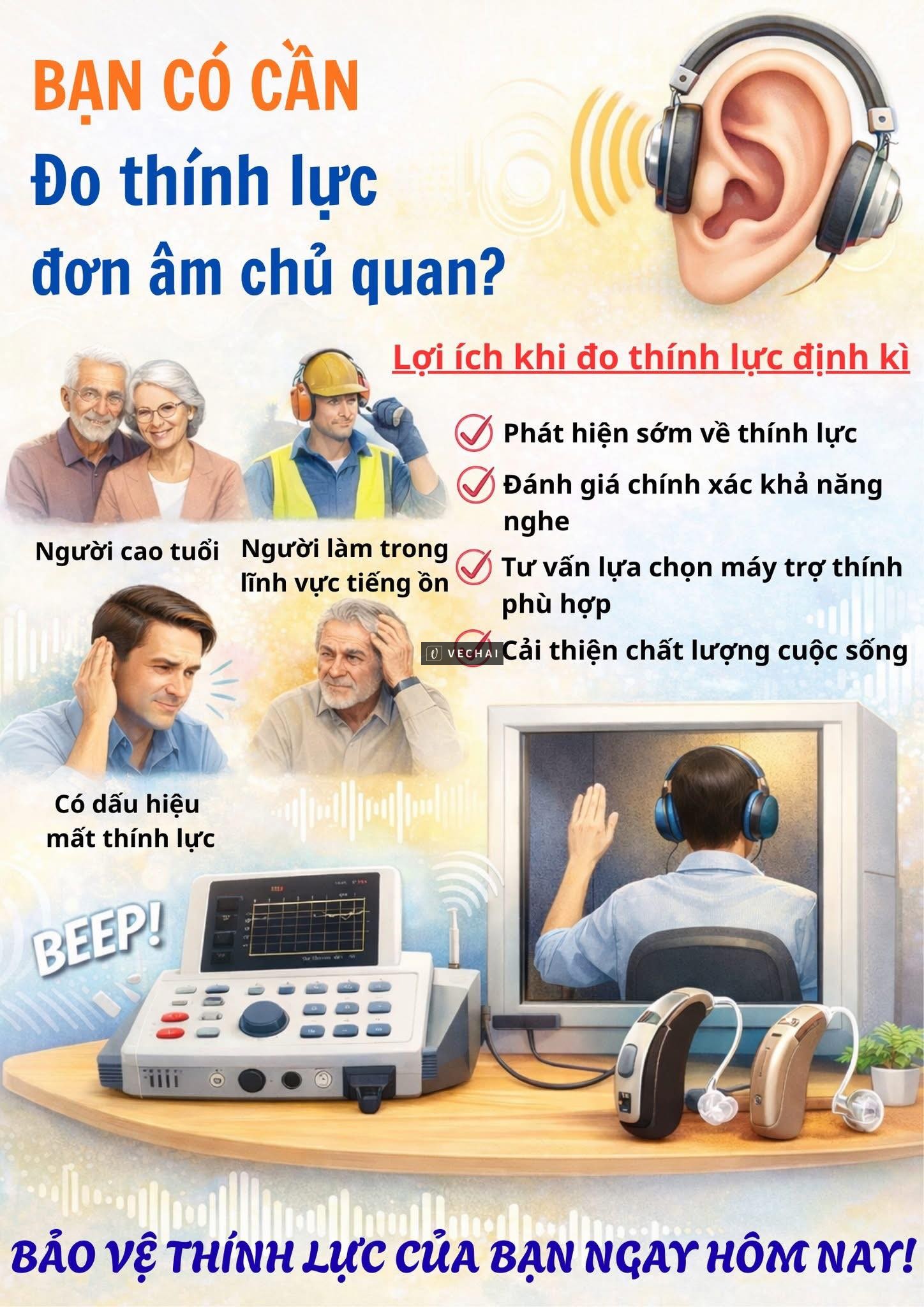 Bạn có đang cần đo thính lực đơn âm chủ quan?
