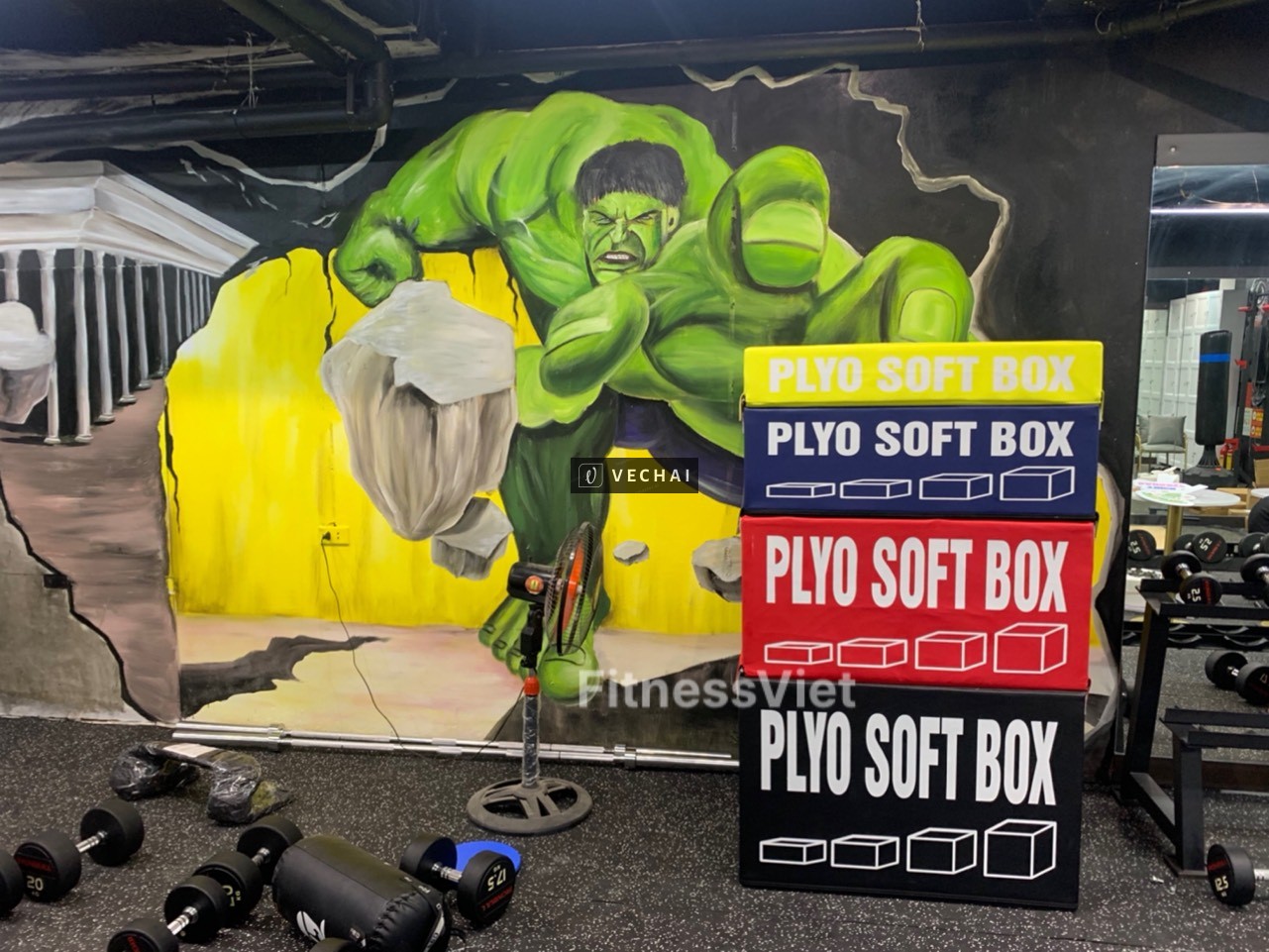 BỤC NHẢY THỂ THAO , Khu VUI CHƠI