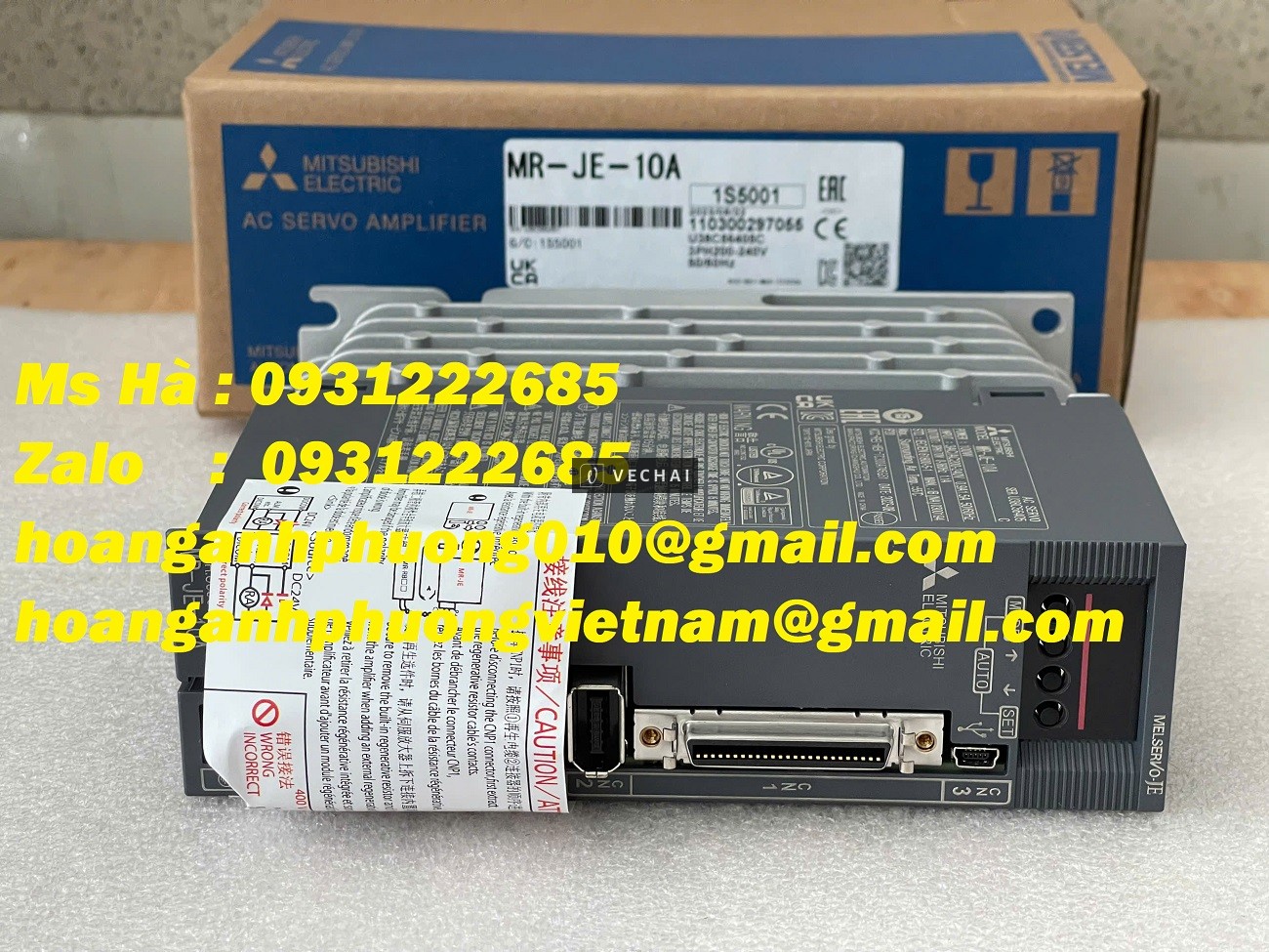 Điện Tự Động Hóa – servo driver mitsubishi MR-JE-10A 100W